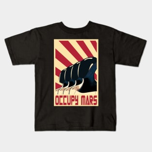 Occupy Mars Tesla Bot Kids T-Shirt